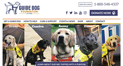 Desktop Screenshot of guidedog.org